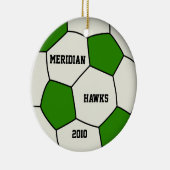 子午線サッカーオーナメント セラミックオーナメント (右)
