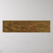 子午線プラナム領域のインパクトクレーター ポスター (正面)