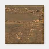 子午線プラナム領域のインパクトクレーター マグネット (正面)