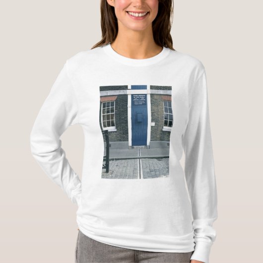 子午線ラインの眺め Tシャツ (正面)