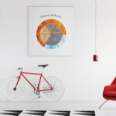 子午線臓器要素のクロックのカスタマイズ可能 ポスター