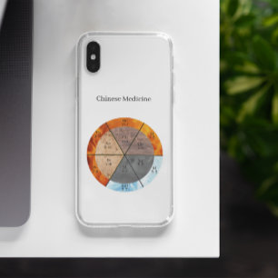 子午線臓器要素のクロックのカスタマイズ可能 iPhone 11 ケース