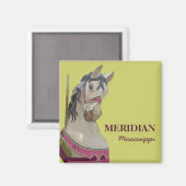 子午角磁石 マグネット (正面/裏面)