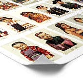 子国際的ども世界旅行コラージシート ポスター (角)