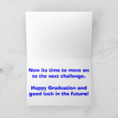 子天卒業 カード (内部)