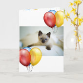 子天 カード (黄色い花)