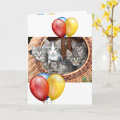 子天 カード (黄色い花)