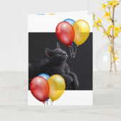 子天 カード (黄色い花)