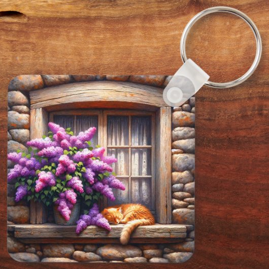 子天 キーホルダー (裏面)