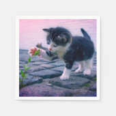 子天 スタンダードカクテルナプキン (正面)