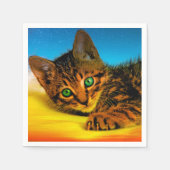 子天 スタンダードカクテルナプキン (正面)