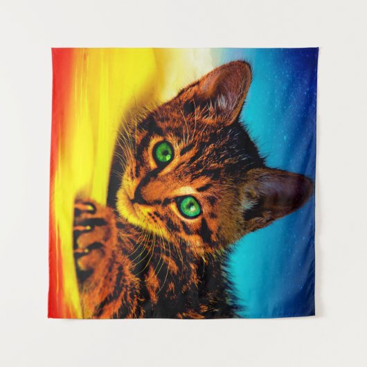 子天 タペストリー (正面(横))