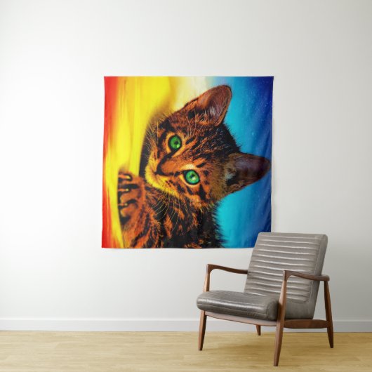 子天 タペストリー (インサイチュ(横))