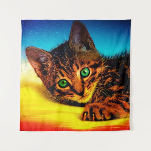 子天 タペストリー (正面)