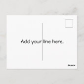 子天 ポストカード (裏面)