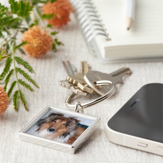 子女 キーホルダー (側面)