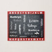 子学の綴り名 ジグソーパズル (横)