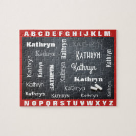 子学の綴り名 ジグソーパズル