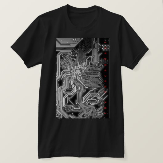 子孫回路基板シャツ Tシャツ (デザイン正面)