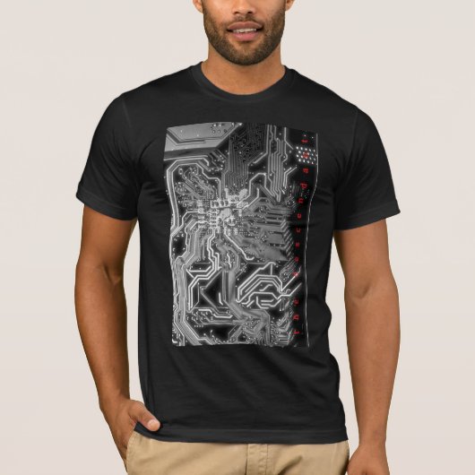 子孫回路基板シャツ Tシャツ (正面)