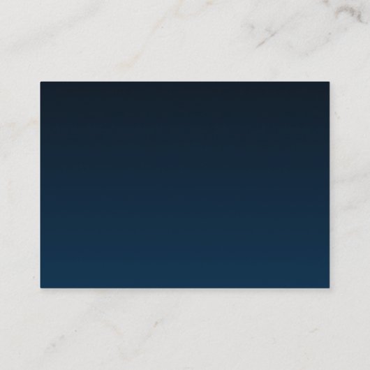 子守歌バニー赤ちゃんシャワーブックリクエスト海軍金ゴールド エンクロージャーカード (裏面)