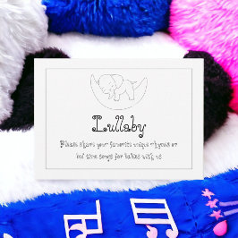 子守歌 エンクロージャーカード