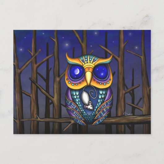 子守歌 ポストカード (正面)