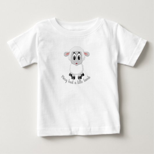 子守TシャツとベビーLamb ベビーTシャツ (正面)