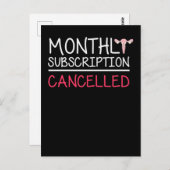 子宮おもしろい摘出補助子宮摘出術 ポストカード (正面/裏面)