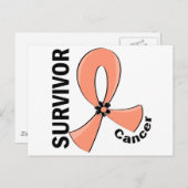 子宮がんを克服した人12人 ポストカード (正面/裏面)