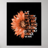 子宮がん認識度は強い ポスター (正面)