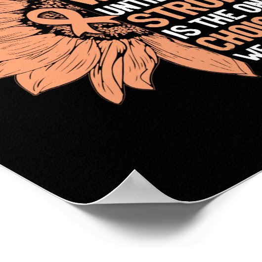 子宮がん認識度は強い ポスター (角)