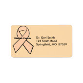 子宮がん ラベル (正面)