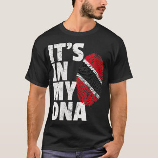 子宮それは私のDNAトリニダード・トバゴ国旗Priにある Tシャツ
