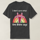 子宮の権利 Tシャツ (デザイン正面)