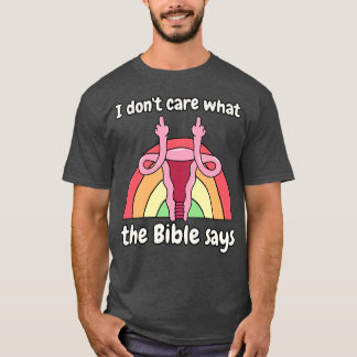 子宮の権利 Tシャツ