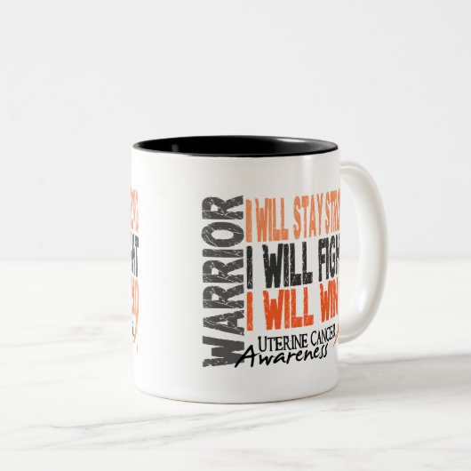 子宮の蟹座の戦士 ツートーンマグカップ (正面右)