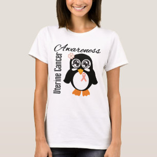 子宮の蟹座の認識度のペンギン Tシャツ