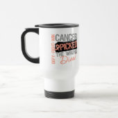 子宮の蟹座は間違った花型女性歌手を選びました トラベルマグ (左)