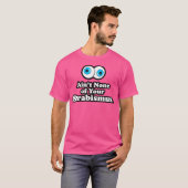 子宮は眼窩部の斜視を受けない Tシャツ (正面フル)