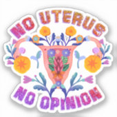 子宮を選ばない シール (正面)