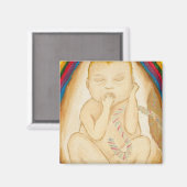 子宮内のののぞき マグネット (正面/裏面)