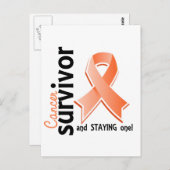 子宮内膜がんを克服した人19 ポストカード (正面/裏面)