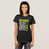 子宮内膜症啓発 女性へのギフト f tシャツ (正面フル)