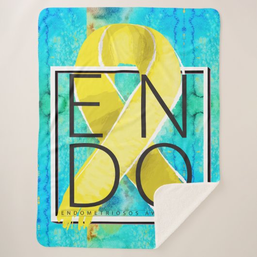 子宮内膜症認識度シェルパブランケット シェルパブランケット (正面)