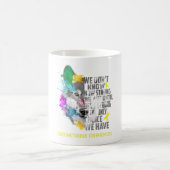 子宮内膜症認識度リボンサポートギフト コーヒーマグカップ (中央)