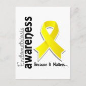 子宮内膜症認識度5 ポストカード (正面)