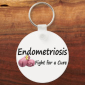 子宮内膜症 キーホルダー (正面)
