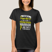 子宮内膜症Endo Surviver Close Warrior 1 Tシャツ (正面)