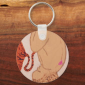 子宮内 キーホルダー (正面)